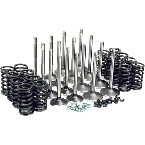 Intake & Exhaust Valves & Springs compatible with 1968-79 Chrysler 383 400 440 Big Block Dodge Plymouth engines