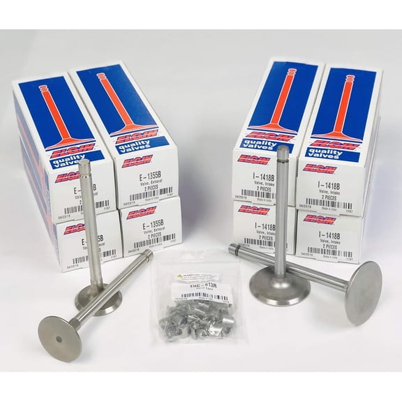 Intake & Exhaust Valves compatible with Ford 390 360 410 428 352 Mercury FE Big Block bb Set