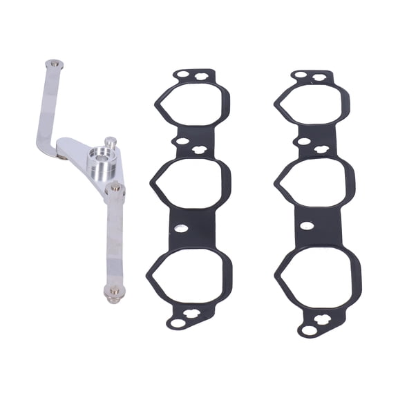 Intake Manifold Air Flap Runner Lever Gasket Repair Kit Set Compatible with C230 C280 C300 C350 CLK350 E350 GLK350 ML350 R350 SLK280 SLK350 2.5L 3.0L 3.5L V6 M272 M273 Engine Auto Parts Replacement