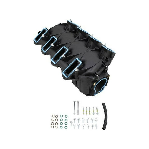 Intake Manifold - Compatible with 2001 - 2003, 2005 - 2006 Chevy Silverado 1500 HD 6.0L V8 2002
