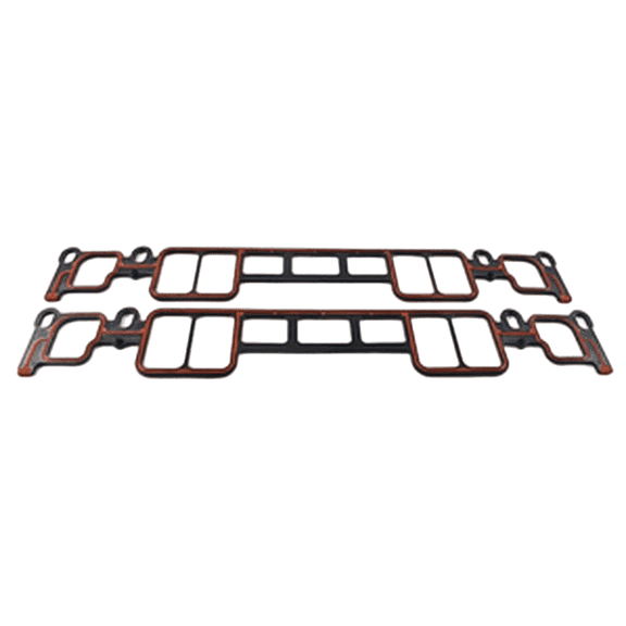 Intake Manifold Gasket Compatible with 1996-2015 GM 5.0L 5.7L 6.2L Vortec Gen II V8 Marine Engine 8 Bolt 27-807473A1 3857662 Pair
