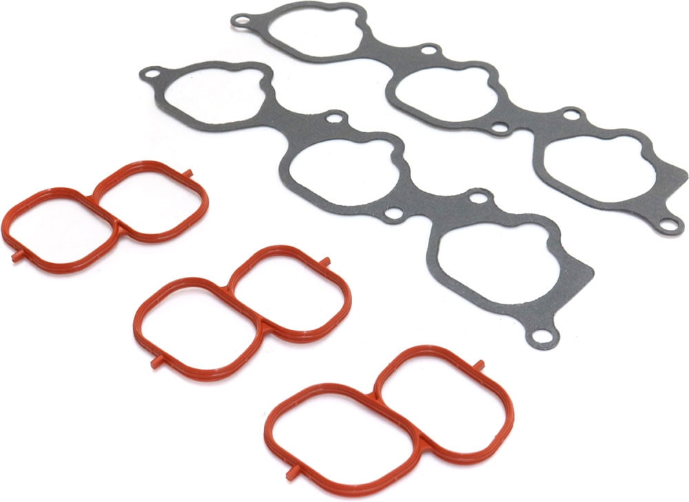 Intake Manifold Gasket Compatible with 2007-2017 Toyota Camry Upper and Lower Set