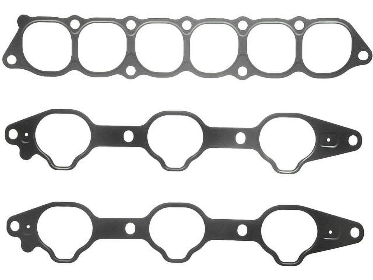 Intake Manifold Gasket Set - Compatible with 1995 - 2000 Dodge Avenger 2.5L V6 1996 1997 1998 1999