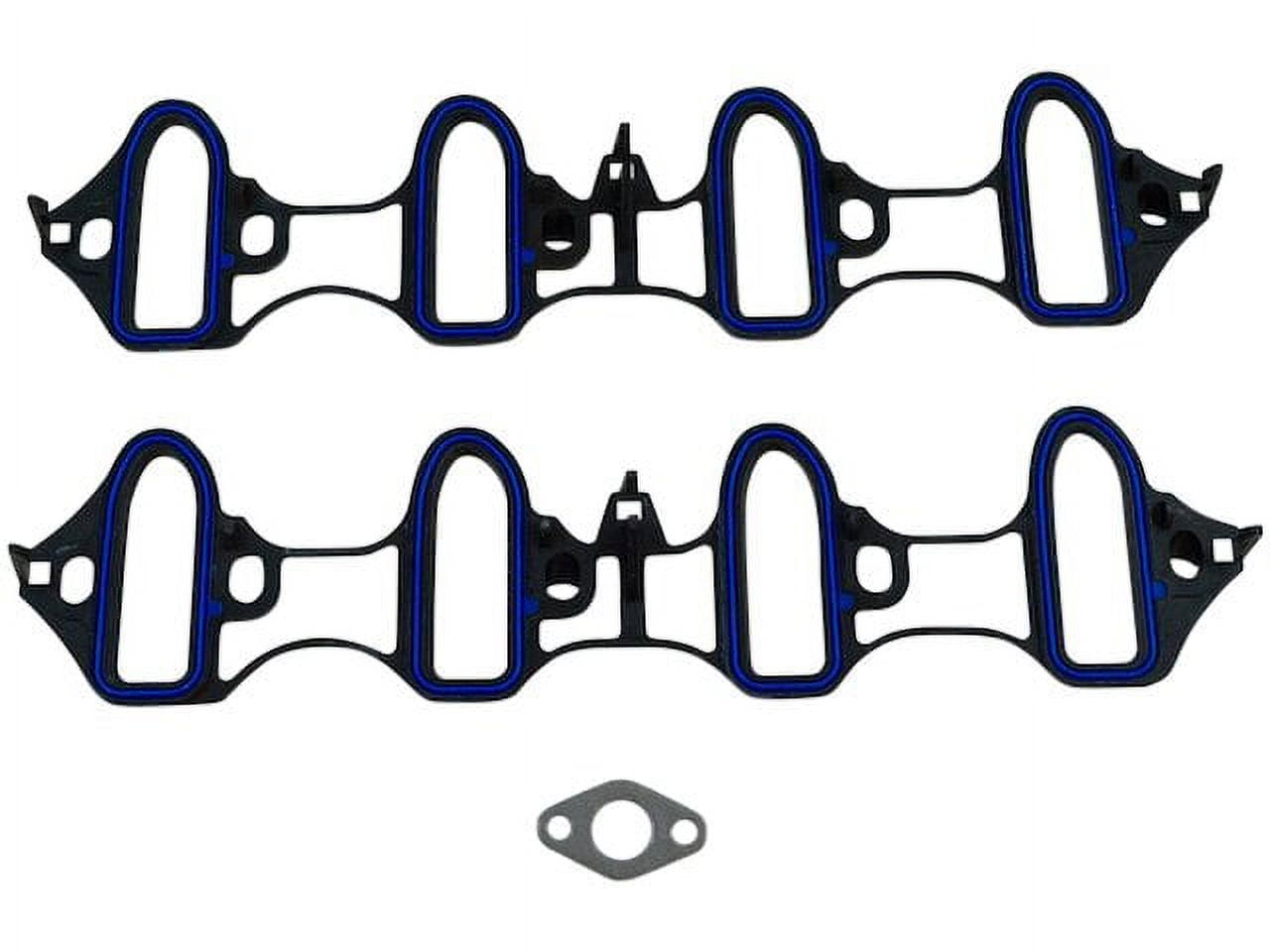 Intake Manifold Gasket Set - Compatible with 2000 - 2003 Chevy Suburban 1500 5.3L V8 2001 2002