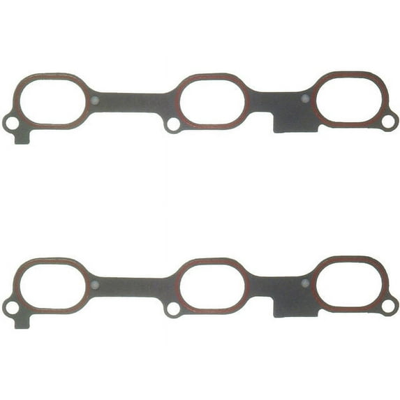 Intake Manifold Gasket Set - Compatible with 2000 - 2005 Chevy Impala 3.4L V6 2001 2002 2003 2004