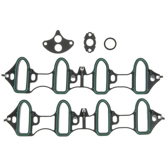 Intake Manifold Gasket Set - Compatible with 2000 - 2014 GMC Yukon XL 1500 2001 2002 2003 2004 2005 2006 2007 2008 2009 2010 2011 2012 2013