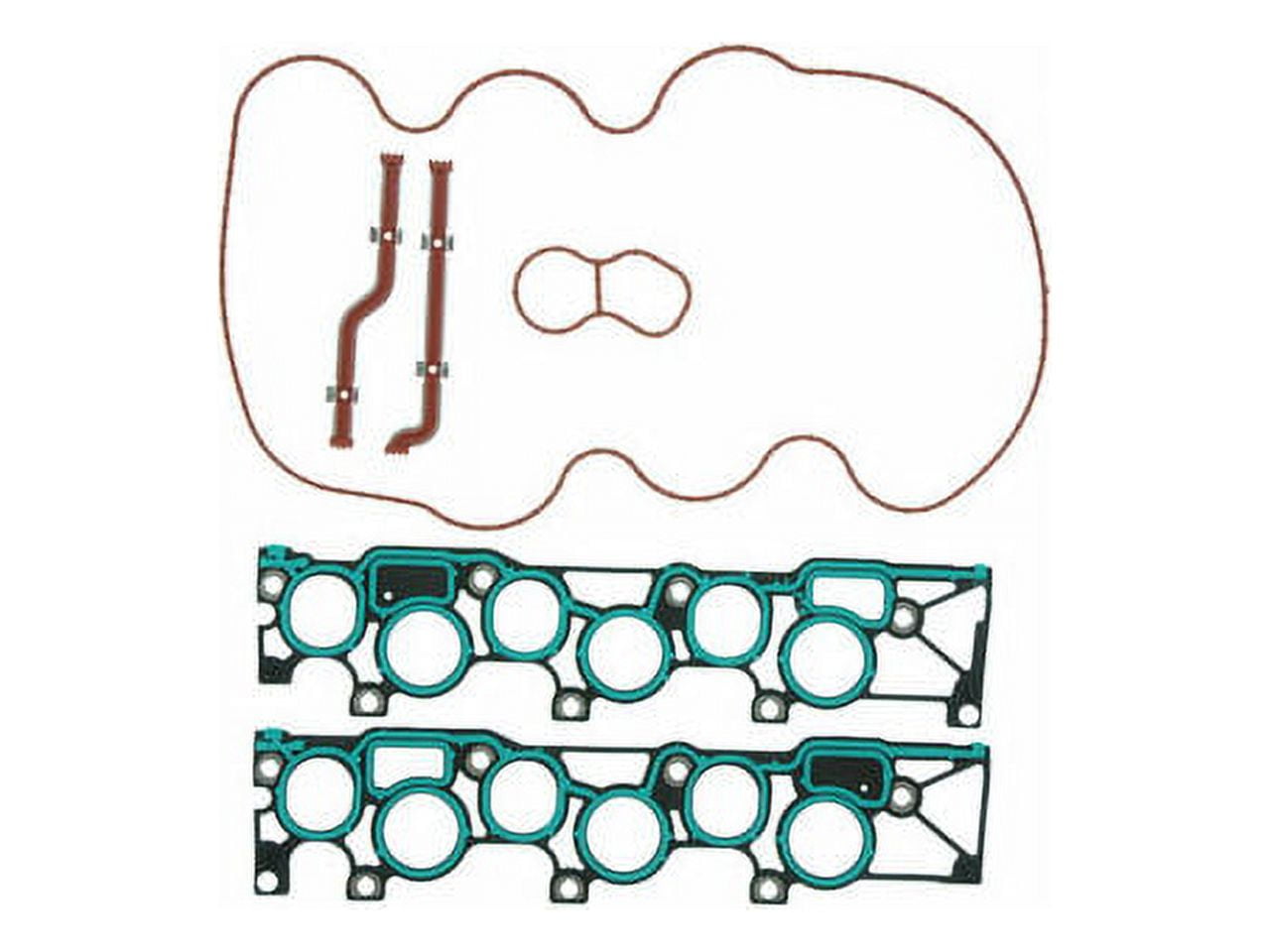 Intake Manifold Gasket Set - Compatible with 2001 - 2003 Ford F-150 4.2L V6 VIN 2 2002