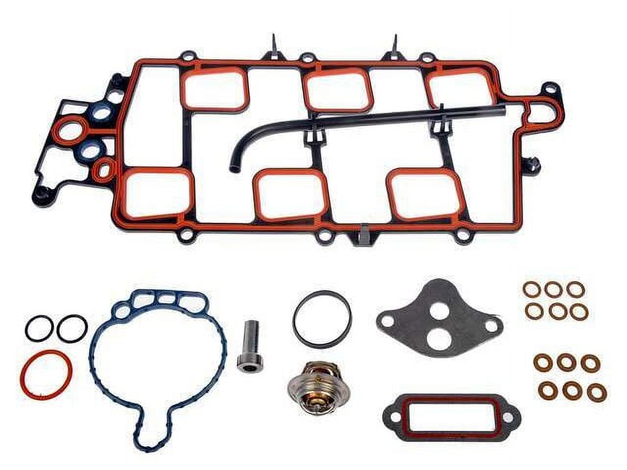 Intake Manifold Gasket Set - Compatible with 2005 - 2009 Buick LaCrosse 3.8L V6 2006 2007 2008
