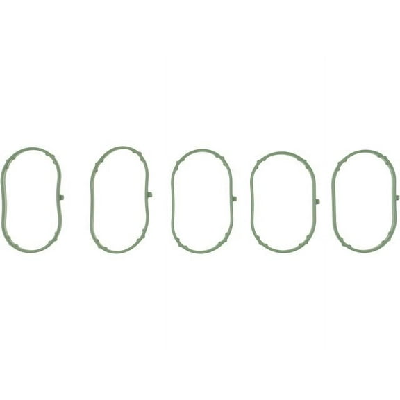 Intake Manifold Gasket Set - Compatible with 2006 - 2010, 2012 - 2014 Volkswagen Beetle 2.5L 5-Cylinder 2007 2008 2009 2013