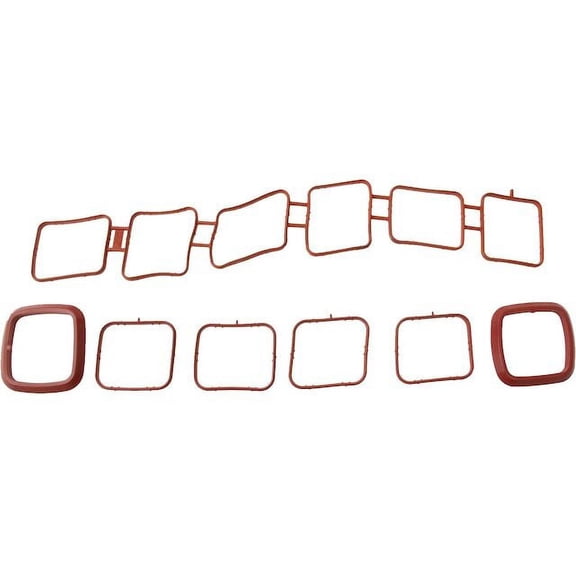 Intake Manifold Gasket Set - Compatible with 2006 - 2010, 2012 - 2018 Volkswagen Passat 2007 2008 2009 2013 2014 2015 2016 2017