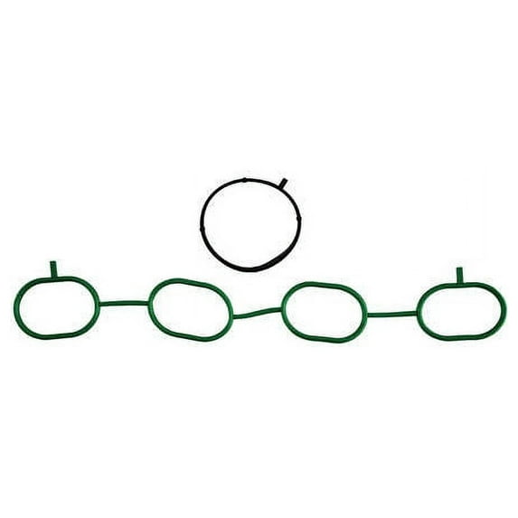 Intake Manifold Gasket Set - Compatible with 2012 - 2019 Nissan Versa 1.6L 4-Cylinder 2013 2014 2015 2016 2017 2018