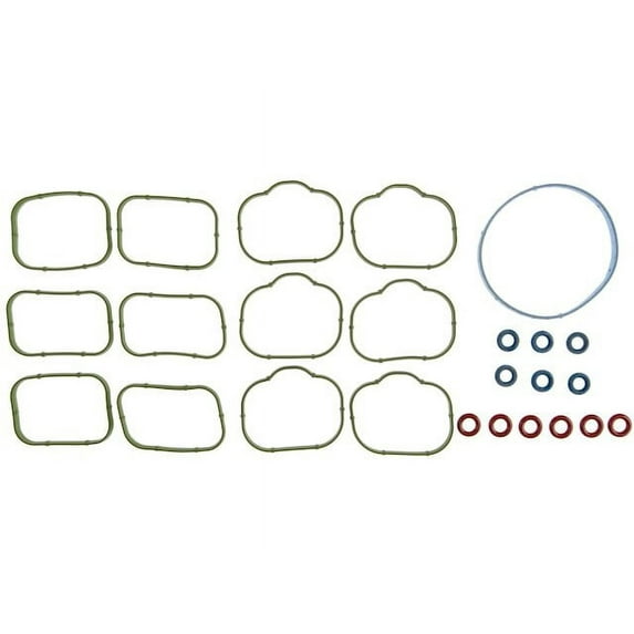 Intake Manifold Gasket Set - Compatible with 2014 - 2020 Jeep Cherokee 3.2L V6 2015 2016 2017 2018 2019