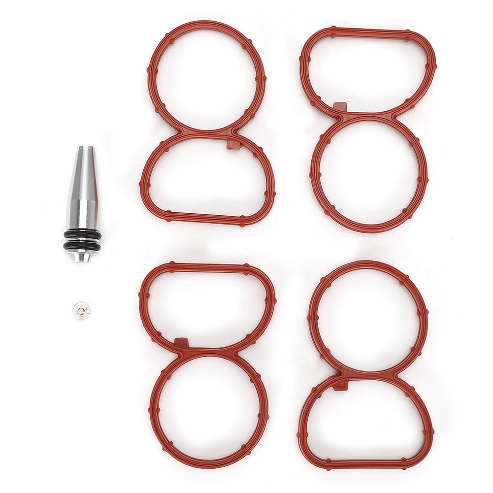 Intake Manifold Swirl Flap Delete Blank Plug Bung with Gaskets Fits for 1 Series E81 E87 E88 N47