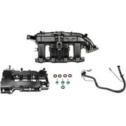 Intake Manifold and Valve Cover Kit - with PCV Tube Assembly - Compatible with 2012 - 2015 Chevy Cruze 1.4L 4-Cylinder For Use with Single MAP Sensor Port 2013 2014
