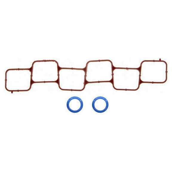 Intake Plenum Gasket Set - Compatible with 2005 - 2010 Chrysler 300 3.5L V6 2006 2007 2008 2009