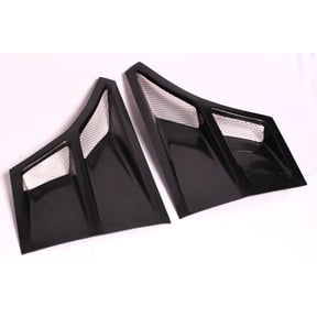 Intake Scoop Side Air Front Fender Vents Glass Hood Fiberglass FIT Universal Car