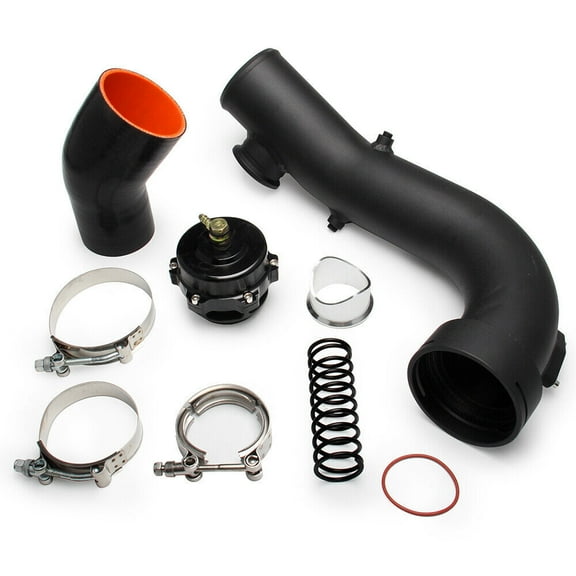 Intake Turbo Charge Pipe Kit with Tial & 50mm Bov BMW N54 E88 E90 E92 135i 335i