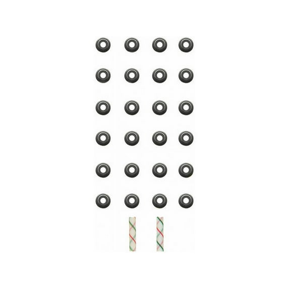 Intake and Exhaust Valve Stem Seal Kit - Compatible with 1994 - 2003 ES300 3.0L V6 1995 1996 1997 1998 1999 2000 2001 2002