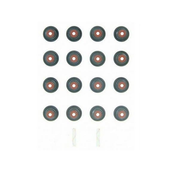 Intake and Exhaust Valve Stem Seal Kit - Compatible with 2003 - 2011 Saab 9-3 2.0L 4-Cylinder 2004 2005 2006 2007 2008 2009 2010