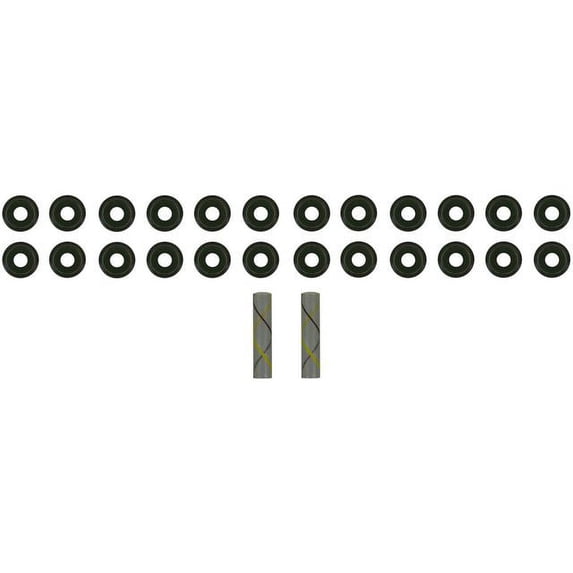 Intake and Exhaust Valve Stem Seal Kit - Compatible with 2006 - 2010, 2012 - 2018 Volkswagen Passat 3.6L V6 2007 2008 2009 2013 2014 2015 2016 2017