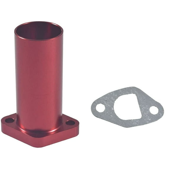 Intake manifold for Predator 212, GX200; PWK 24-32mm Style Carburetors - Red