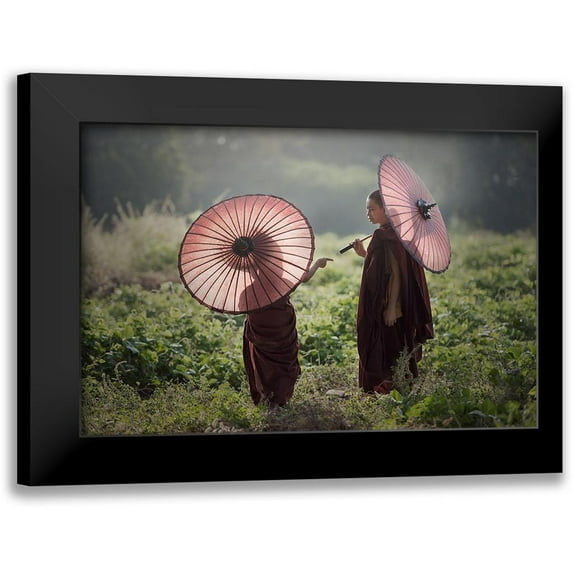 Intarob, Sarawut 18x13 Black Modern Framed Museum Art Print Titled - Friend