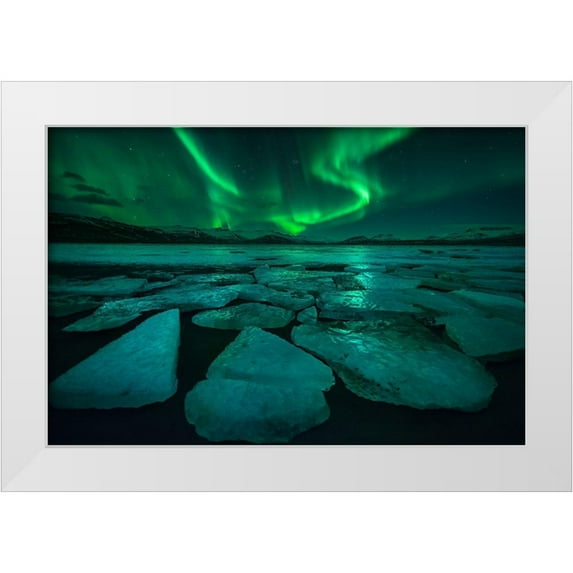 Intarob, Sarawut 18x13 White Modern Wood Framed Museum Art Print Titled - Cool