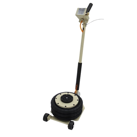 Intbuying 6600lbs Triple Bag Pneumatic Lift Jack, 3 Ton, Inflatable Bladder, Folding Handle