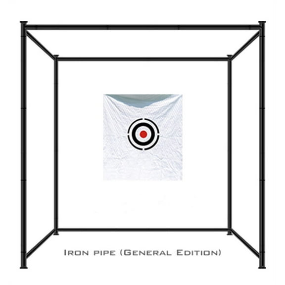 Intbuying Golf Hitting Net, 9.8ft x 9.8ft x 9.8ft, 79lbs, Portable Practice Cage