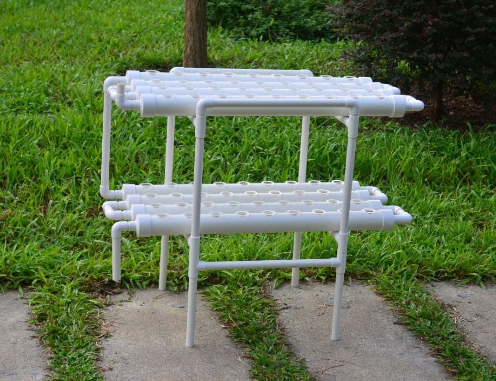 Intbuying Hydroponic Site Grow Kit 72 Holes Garden Plant System #141108 -  Walmart.com, image size:1718x1320