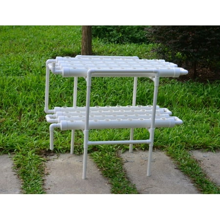 Intbuying Hydroponic Site Grow Kit 72 Holes Garden Plant System #141108