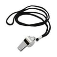Intbuying Metal Referee Whistle Silver Coach Whistle