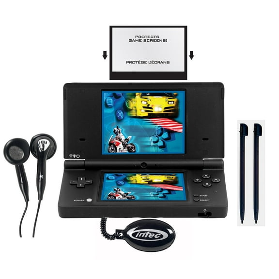 Nintendo DS/DSi Starter Kit 5 pack (Black) Intec