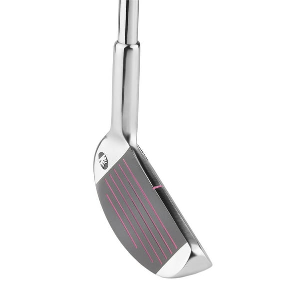 Intech Golf Women's Approach Chrome/Pink Two-Way Chipper Club, 34.5" - Right-Handed