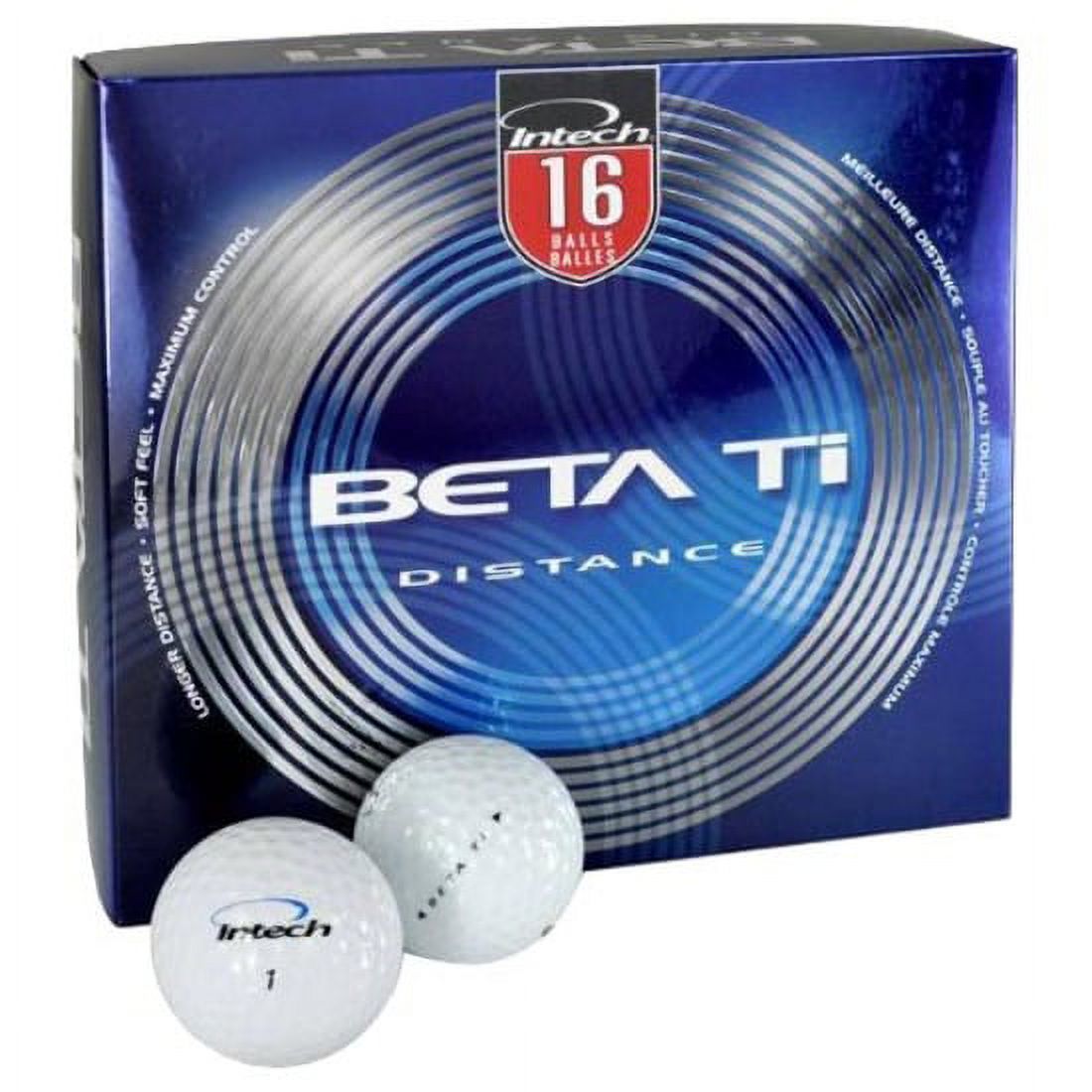 Intech Beta Ti Golf Balls, 16 Pack - image 1 of 6