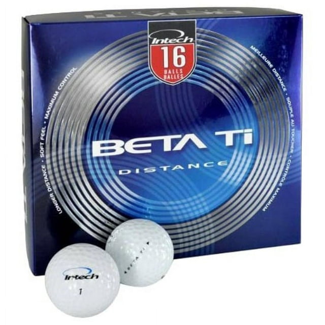 Intech Beta Ti Golf Balls, 16 Pack