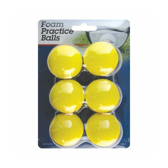 Intech Golf Balls, Yellow, 6 Pack