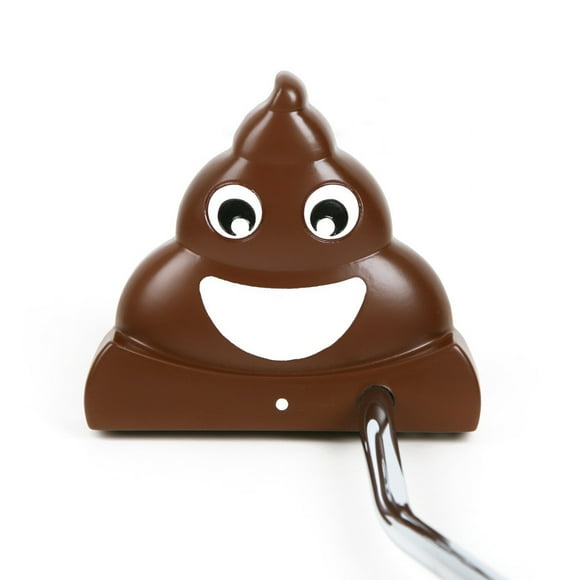 Intech Golf Clubs Left-Hand #2 Poop Emoji Mallet Putter, 35" - Left-Handed