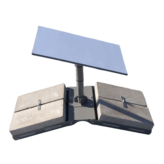 Intecto Supra-4 non-penetrating roof mount
