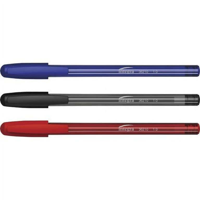 Integra 1.0 mm Tip Ink Pen - Medium Pen Point - 1 mm Pen Point SizeLiquid Ink - Assorted Barrel - 60 / Pack Integra 1.0 mm Tip Ink Pen - Medium Pen Point - 1 mm Pen Point SizeLiquid Ink - Assorted Barrel - 60 / Pack
