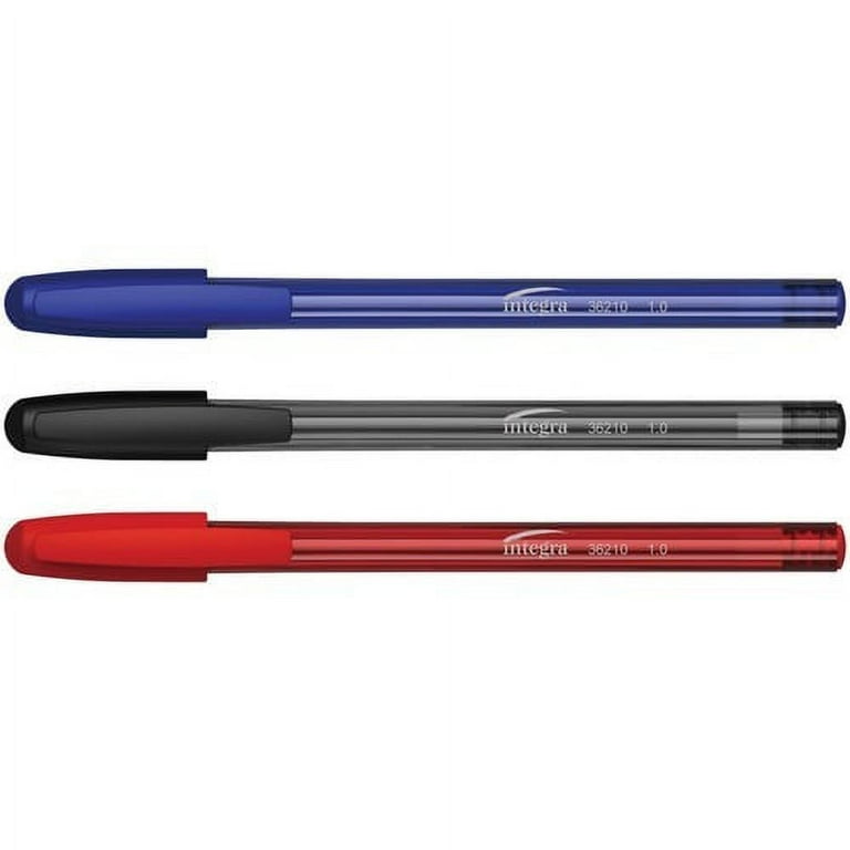 Integra 1.0 mm Tip Ink Pen - Medium Pen Point - 1 mm Pen Point SizeLiquid Ink - Assorted Barrel - 60 / Pack Integra 1.0 mm Tip Ink Pen - Medium Pen Point - 1 mm Pen Point SizeLiquid Ink - Assorted Barrel - 60 / Pack