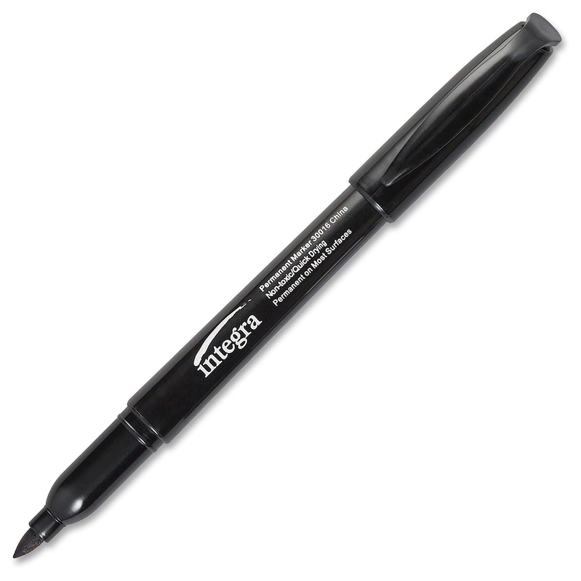 Integra Fine Point Permanent Markers - 12 Pack-2PK - Walmart.com