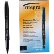 Integra, ITA30016, Permanent Fine Point Markers, 1 Dozen