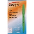 thumbnail image 1 of Integra, ITA36185, Pen Style Fluorescent Highlighters, 12 / Dozen, 1 of 6