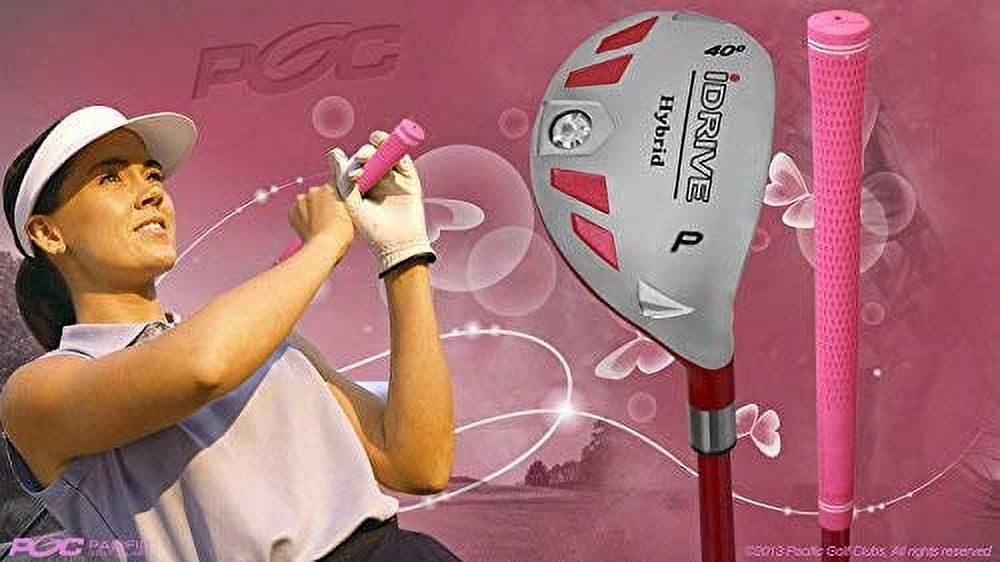 Integra Senior Ladies iDrive Pink Golf Club Hybrid Pitching Wedge (PW) 55+ Years Womens Right