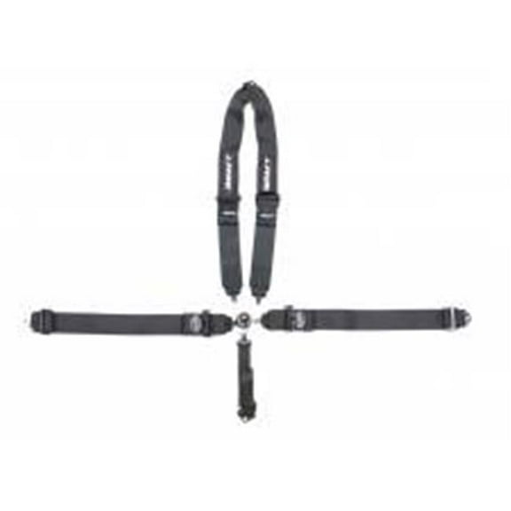 Integra Shocks 57941111 5-Point Camlock V-Type Harness, Pull Down Style - Grey