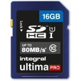 thumbnail image 1 of Integral Secure Digital (SD) Card 16GB - Class 10 - INSDH16G10-80U1, 1 of 2