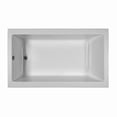 thumbnail image 1 of Integral Skirted End Drain Air Bath, Biscuit - 72 x 42 x 21 in. - Right Hand, 1 of 1