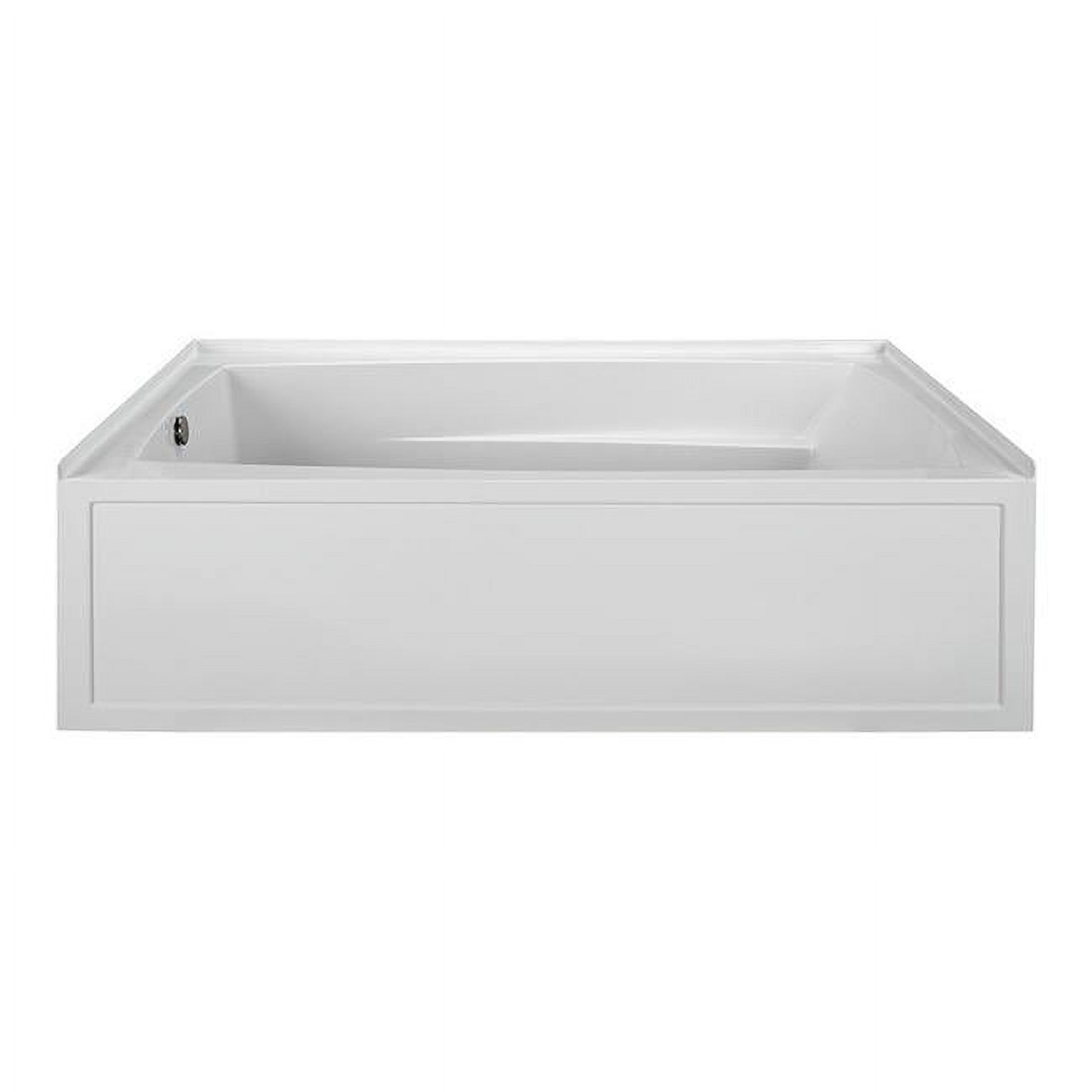Integral Skirted End Drain Soaking Bath, Biscuit - 72 x 42 x 21 in. - Right Hand - image 1 of 1
