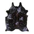 thumbnail image 1 of Integrate cowhide rugs for sale DISTRESSED NAVY BLUE rug, 1 of 1